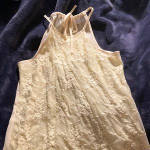 New York and Company Yellow blouse.